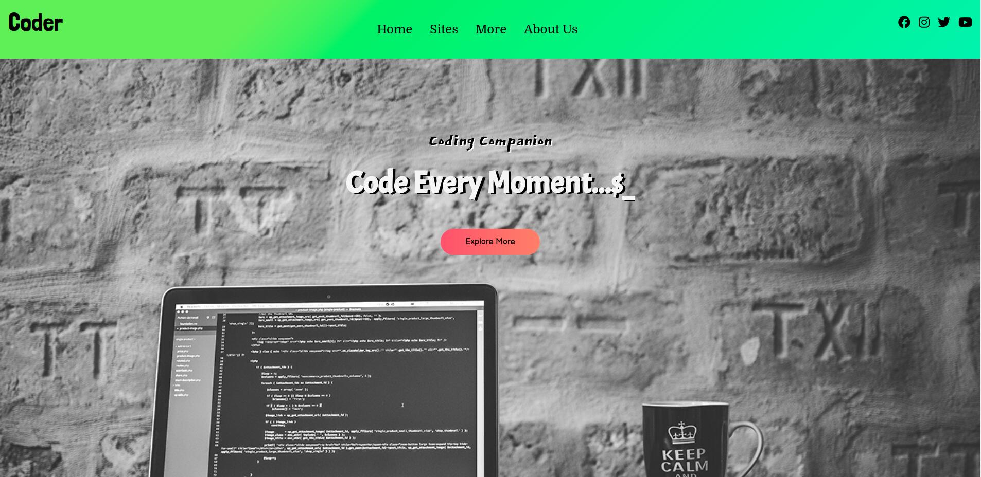 tribute page